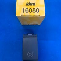 16080 pulsante vimar idea grigio