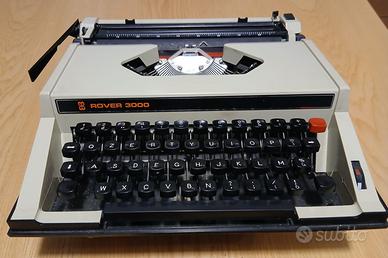 Macchina da scrivere Rover 3000 vintage