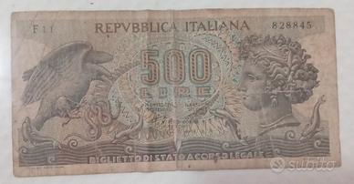 Banconota 500 Lire 1966