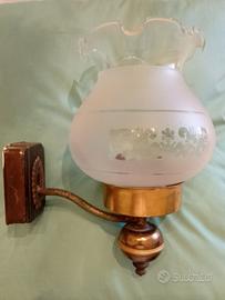 Applique lampada da parete vintage Anni 50