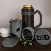 The Sip & Roll Tower - a Dungeon Master kit