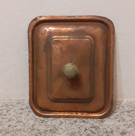 Coperchio rame stufa