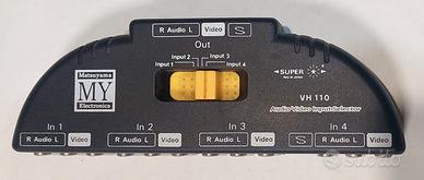 SELETTORE AUDIO VIDEO