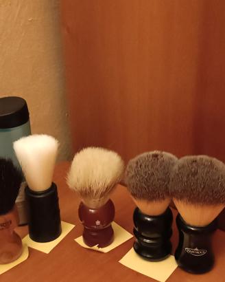 Rasoi e pennelli da barba vintage