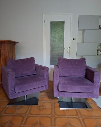 Coppia di poltroncine
