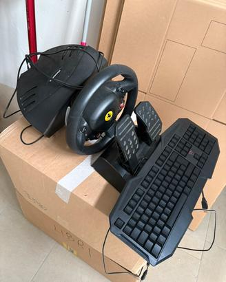 Thrustmaster t80 e tastiera