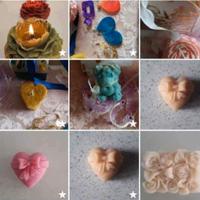 candeline saponette e accessori in cera di soia 