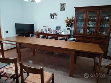 TAVOLO IN LEGNO ALLUNGABILE