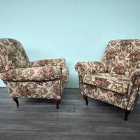 Coppia di poltrone vintage anni 50