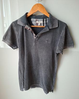 Polo Burberry London M grigio
