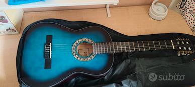 Chitarra Rocket colore Blue Sunburst
