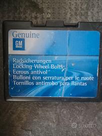 Bulloni antifurto GM OPEL Chevrolet