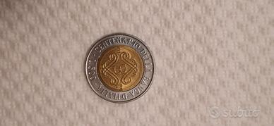 Moneta da 500 Lire (anno 1993) CENTENARIO