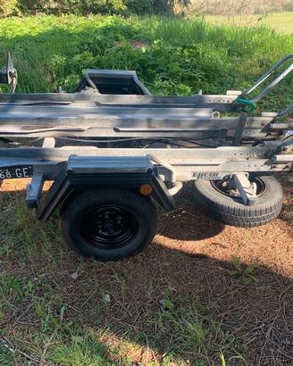 carrello rimorchio Ellebi omologato 3 moto
