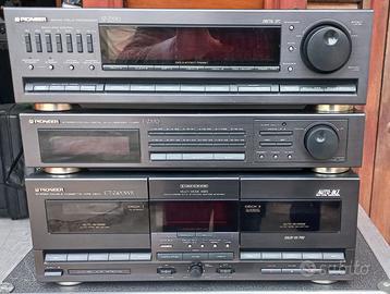 Pioneer impianto hi-fi anni 90 
