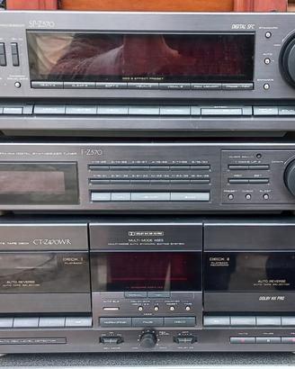Pioneer impianto hi-fi anni 90 