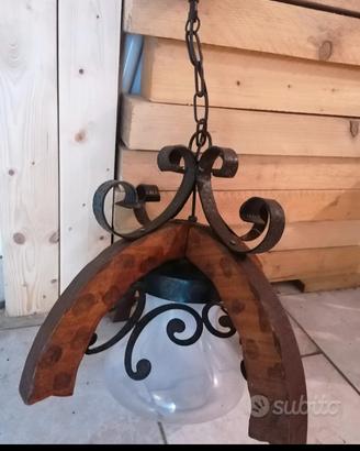 lampadario vintage 
