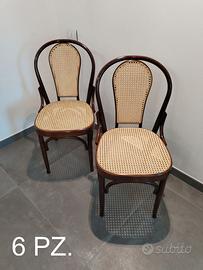 Sedie modello Thonet Vienna