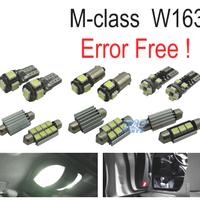 KIT 16 LAMPADE LED INTERNE PER MERCEDES CLASSE M W