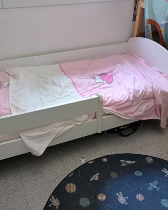 Tenda/ materasso/ letto 140x70/cuscini x panca