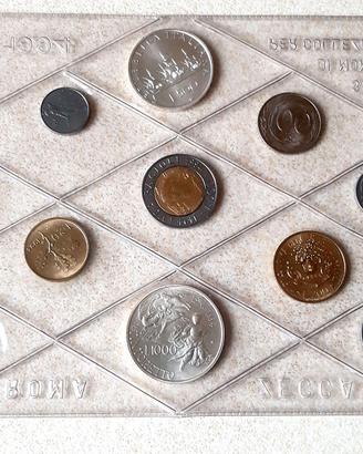 Monete varie e fior di conio + banconote