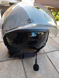 Casco moto con interfono, come nuovo.