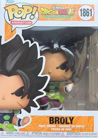 Funko pop dragonball broly n. 1861 con protector