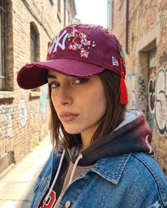 Sakura Cappello New Era Custom NY Fiori di Ciliegi