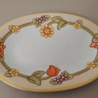 THUN: Vassoio 37cm + 2 Tazze Farfalla
