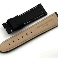 Cinturino Officine Panerai Cuoio Nero 22mm