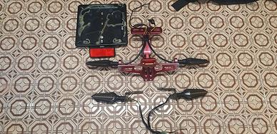 Kit Frecce Led + porta targa universale moto