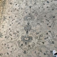 Tappeto qualita ziegler   beige e verde tiffany