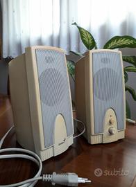 ALTOPARLANTI - CASSE PC "GENIUS" FUNZIONANTI