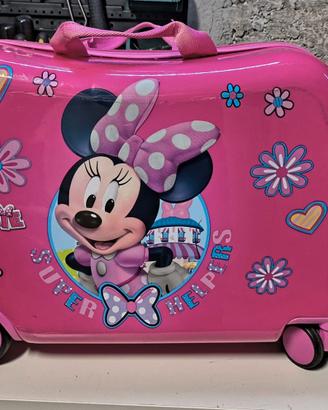 TROLLEY CAVALCABILE MINNIE DISNEY VALIGIA IN ABS