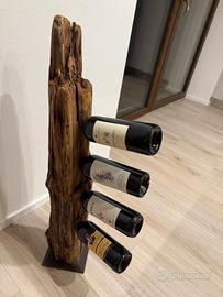 Porta Bottiglie Legno 