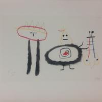 Joan Mirò - Enfance d'Ubu litografia