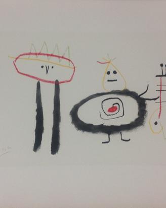 Joan Mirò - Enfance d'Ubu litografia