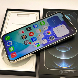 🍎 Apple iPhone 12 Pro 128GB Argento ✅ ECCELLENTE