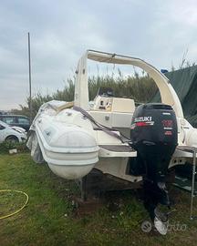DOMAR D 6 con motore SUZUKI 115