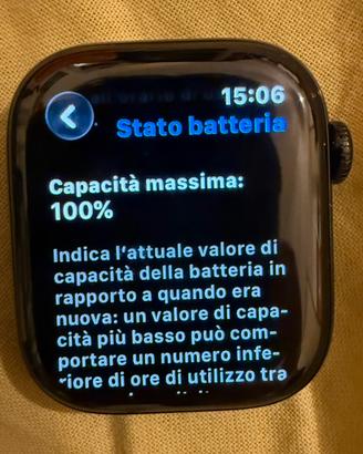 Apple Watch Series 11 GPS 42mm Nero-Pari al Nuovo