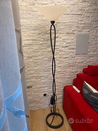 Lampada in ferro battuto