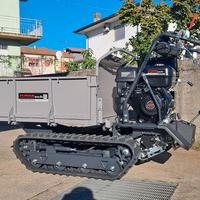 Motocarriola 5 quintali ribaltamento idraulico 9hp
