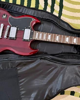 Chitarra elettrica Epiphone con ampli