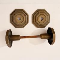 Antico pomello fisso per porta