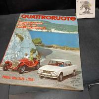 Quattroruote rivista febbraio 1968 originale prove