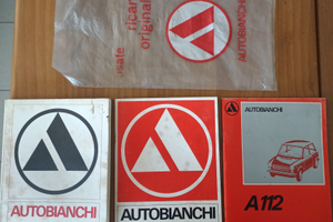 Autobianchi A112 prima serie, manuali