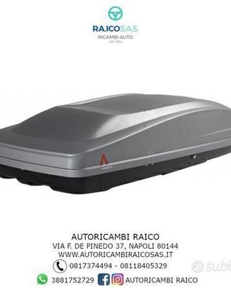 BOX BAULE PORTATUTTO SPARK 480 ECO COLORE SILVER M