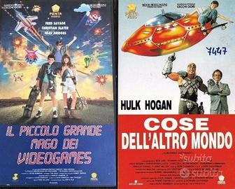 2 film in vhs del 1989 e del 1991