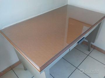 SCRIVANIA IN METALLO VINTAGE ANNI  ‘50/60