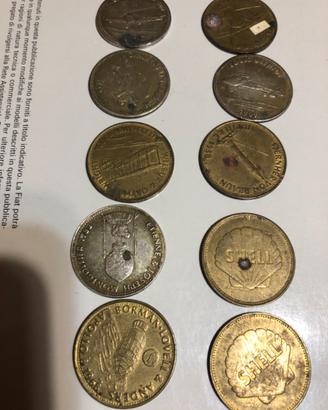 Monete commemorative SHELL eventi nello spazio